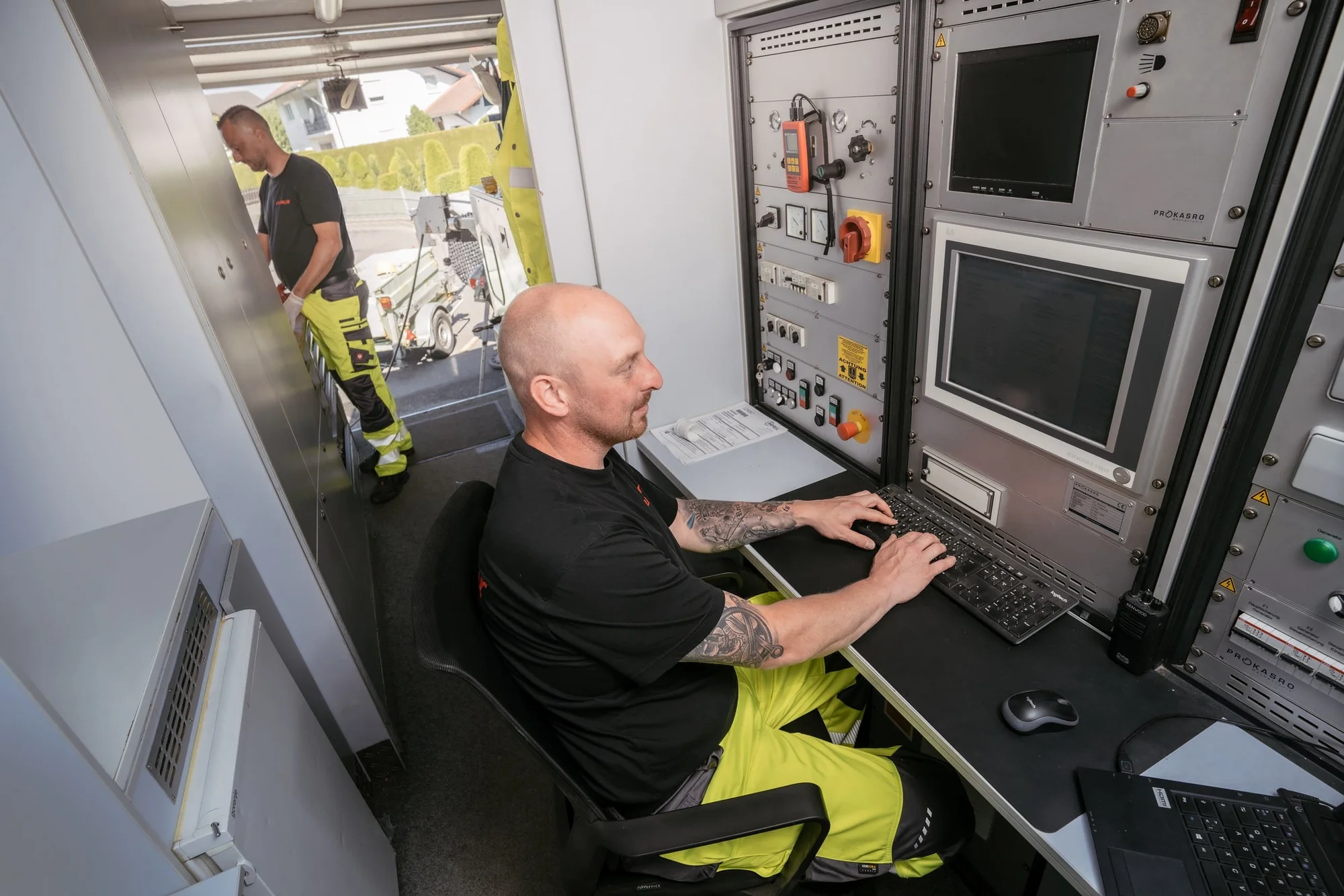 Kanalreinigung im Kanal in Pfronstetten